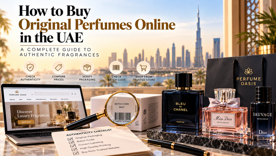 How to Buy Original Perfumes Online in the UAE: A Complete Guide to Authentic Fragrances