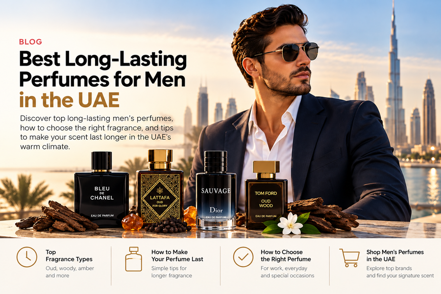 Best Long-Lasting Perfumes for Men in the UAE