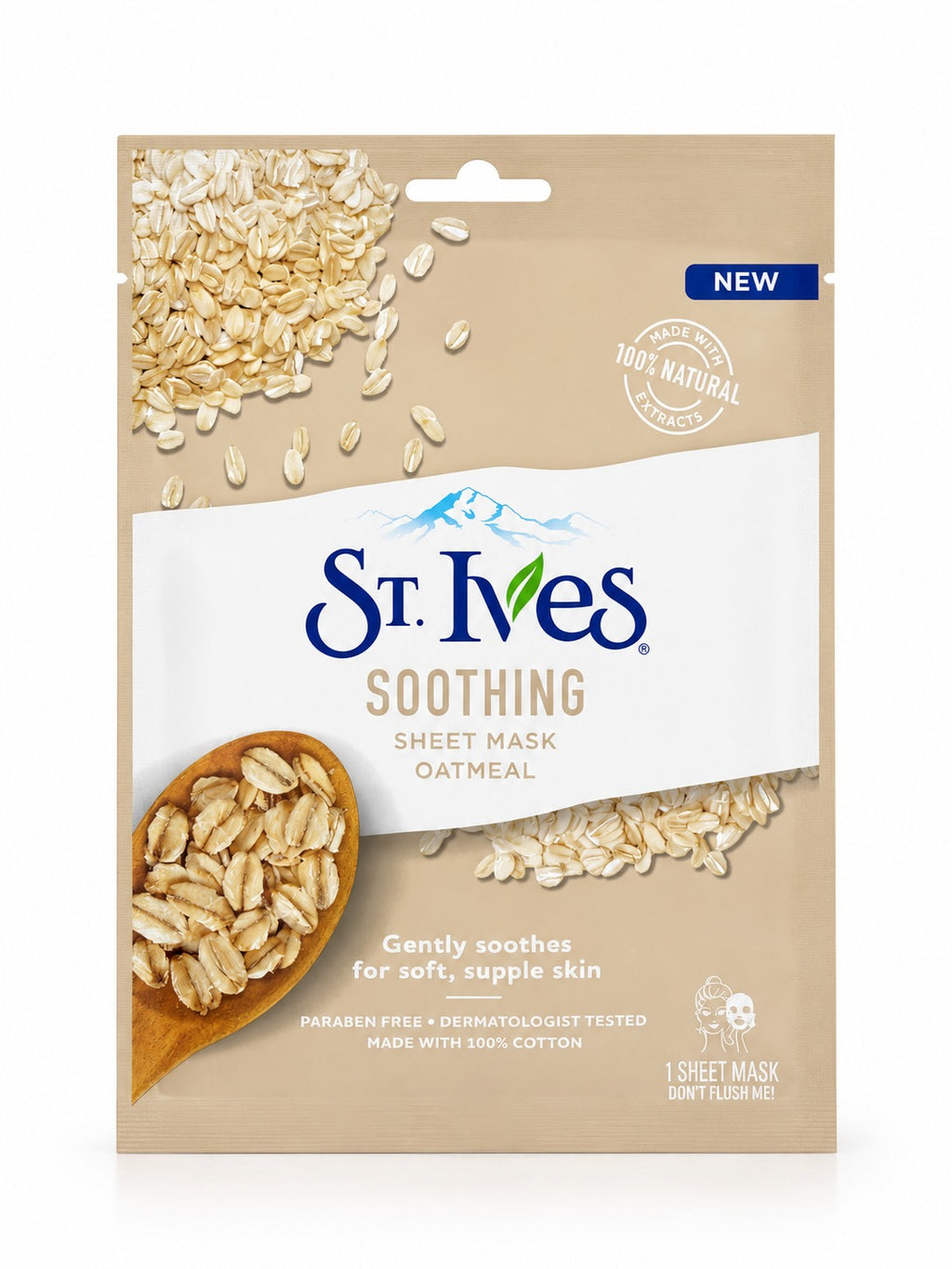 St. Ives Soothing Oatmeal Sheet Mask