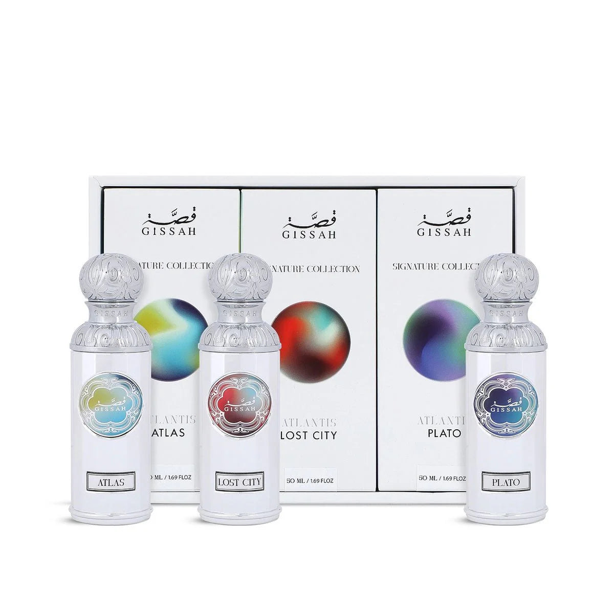 أتلانتس مجموعة هدية 3x50 مل EDP
