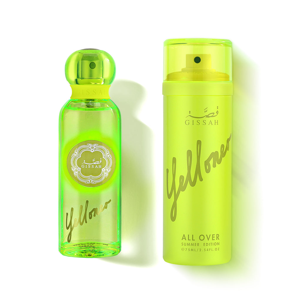 Gissah Yelloneo Summer Edition Set - 2 pcs + Gift bag