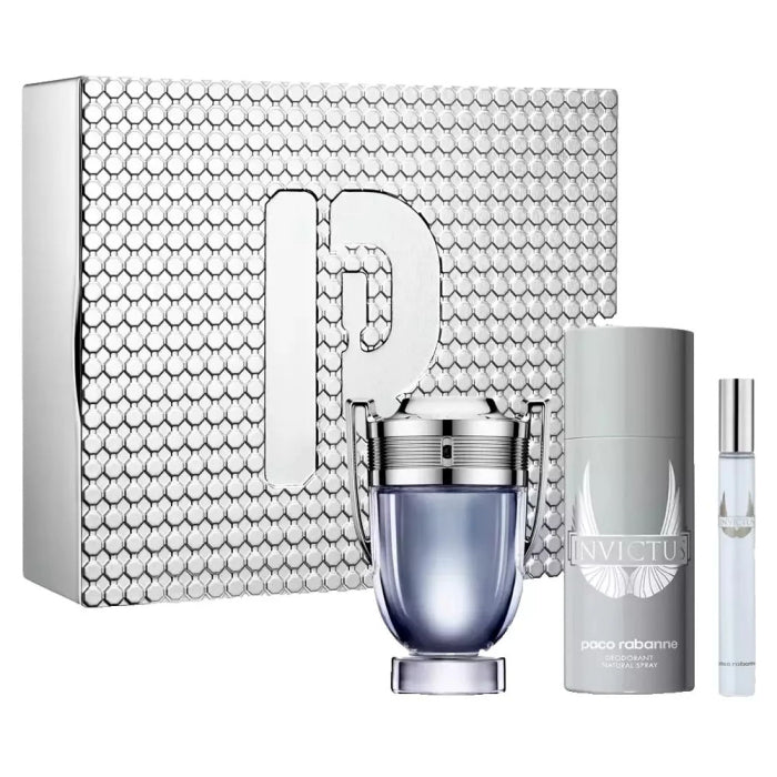 مجموعة حصرية من عطر إنفيكتوس EDT 100 مل + 10 مل + بخاخ مزيل العرق 150 مل