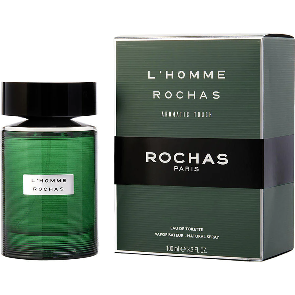 عطر L'Homme Rochas Aromatic Touch، 100 مل (للرجال)، ماء تواليت