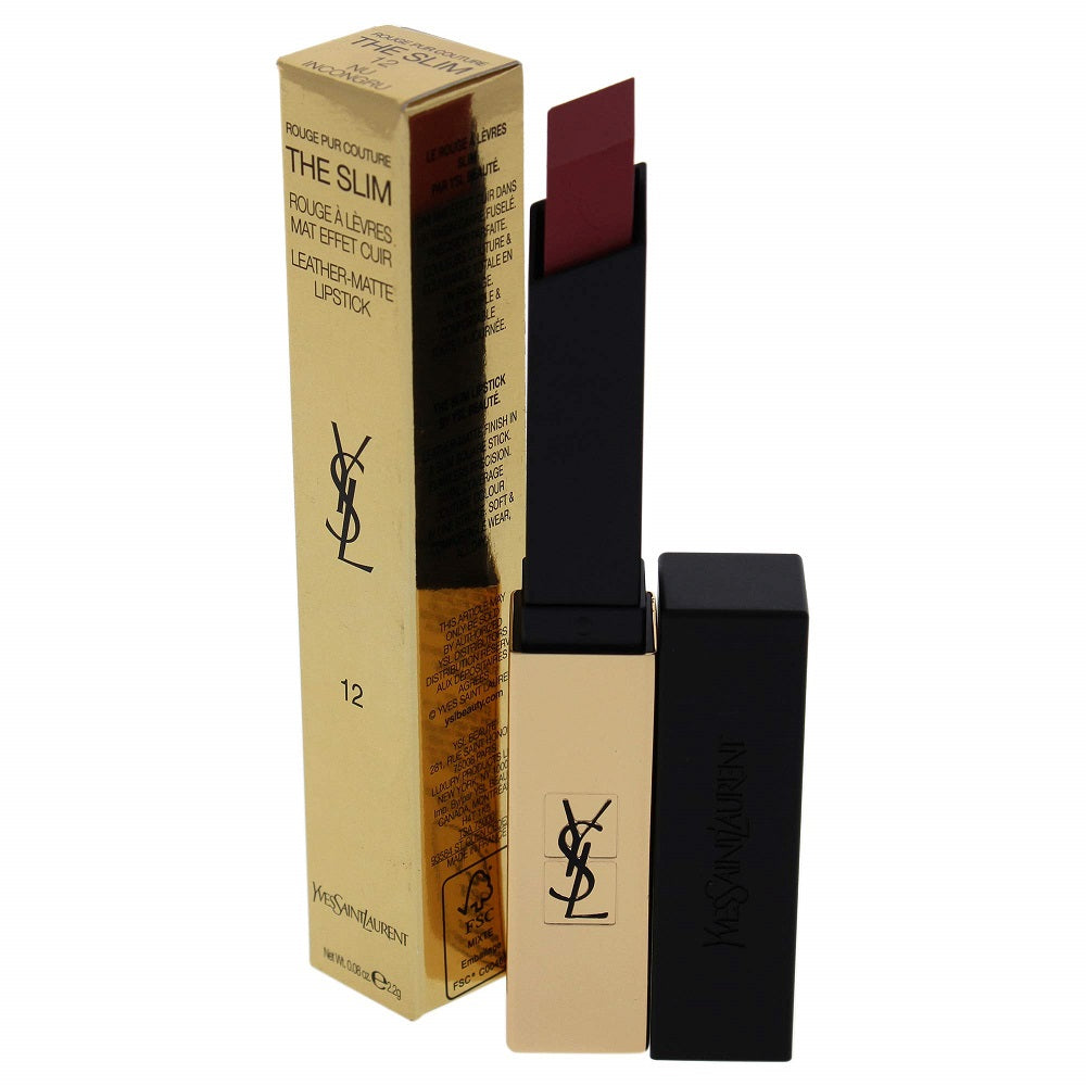 أحمر الشفاه Laurent Rouge Pur Couture The Slim # 12 Nu Incongru (W) 2.2G