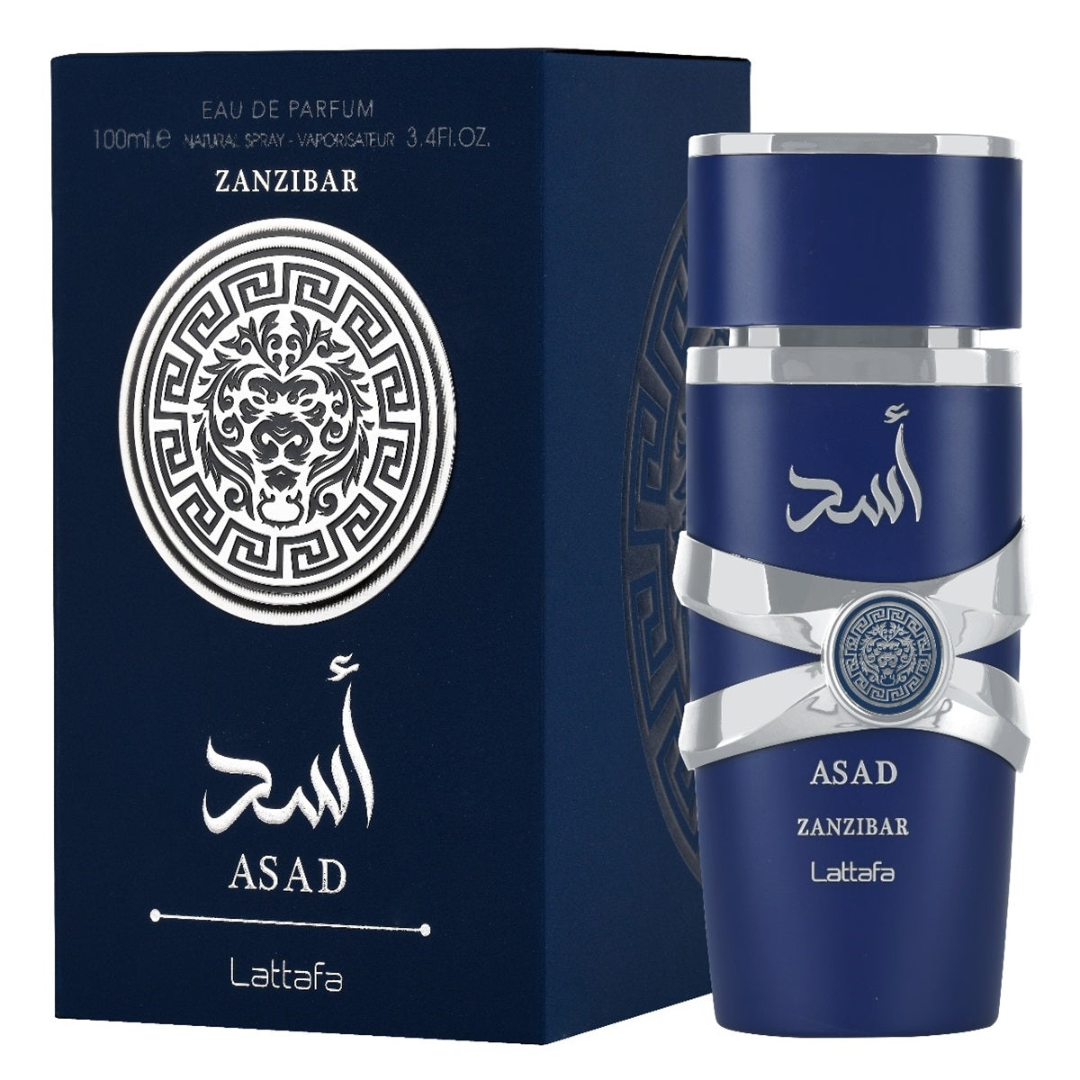 أسد زنجبار 100 مل (متوسط) ماء عطر