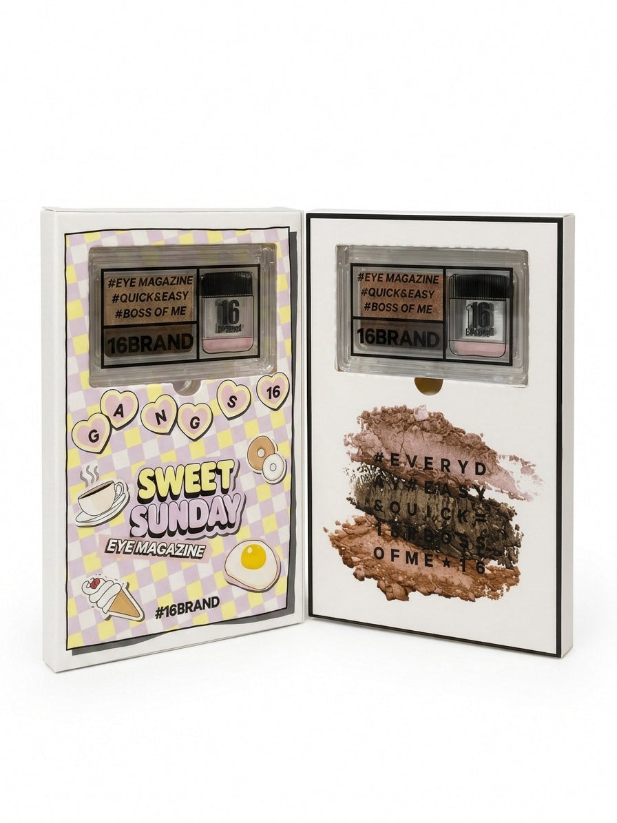 16Brand Sixteen Eye Magazine #03 Sweet Sunday + #01 Everyday Combo